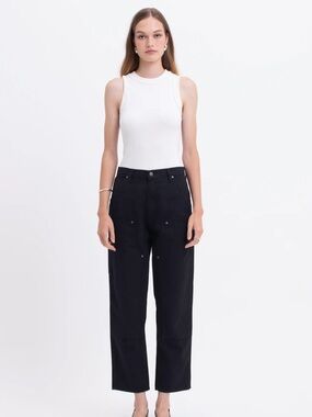Boyfriend fit work pant